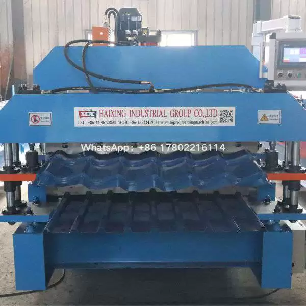 maszyna do produkcja blachy dachowej T18 i 1100