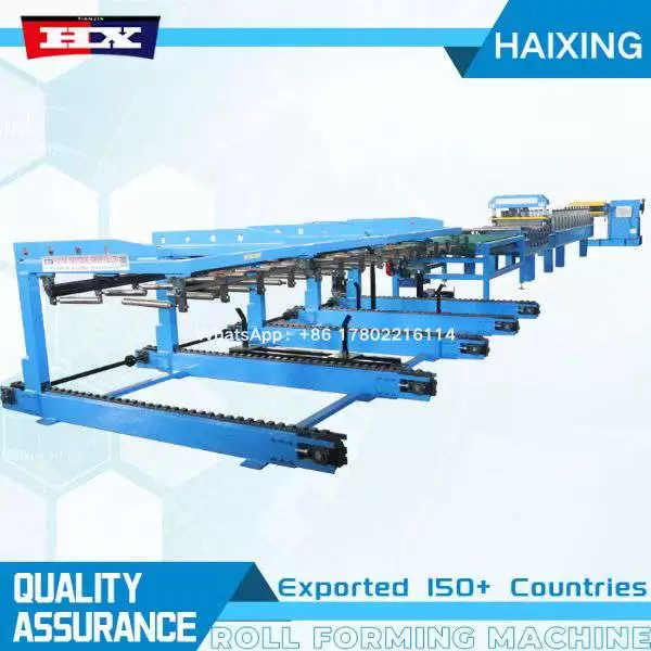 corrugated sheet roll forming machine production line
