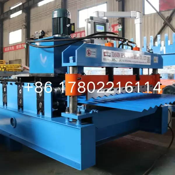 1150 Corrugated sheet roll forming machine