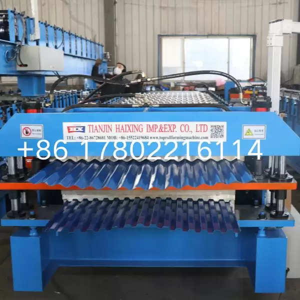 corrugate roll forming machine