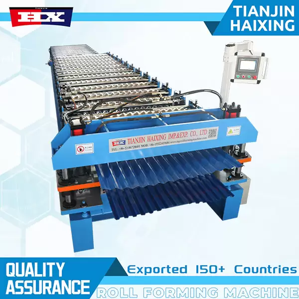 corrugate roll forming machine