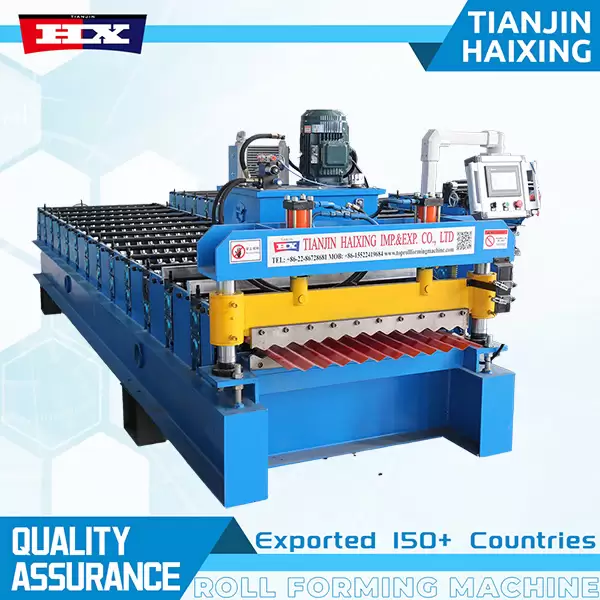corrugated roll machine