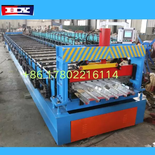 floor decking machine
