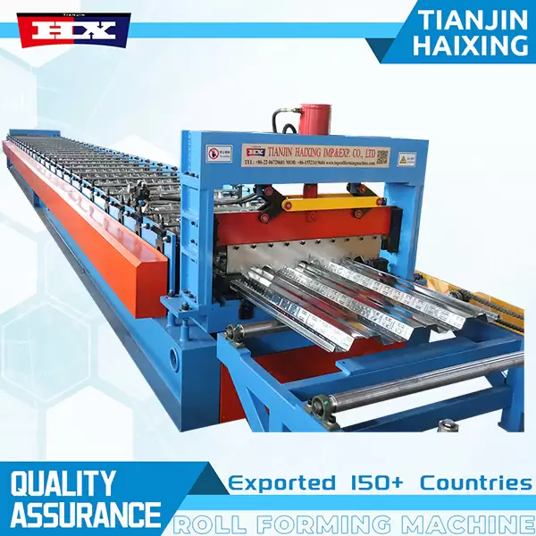 deck floor roll forming machine