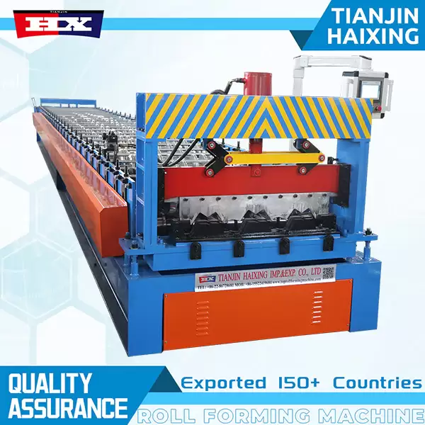 floor decking machine