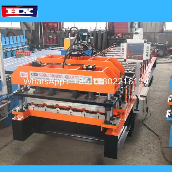 glazed tile roof sheet roll forming machine