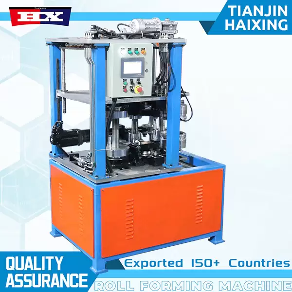 standing seam curving machine