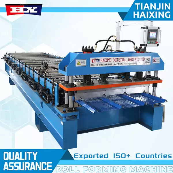 trapezoidal r panel machine