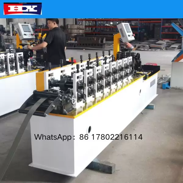 metal stud and track roll forming machine