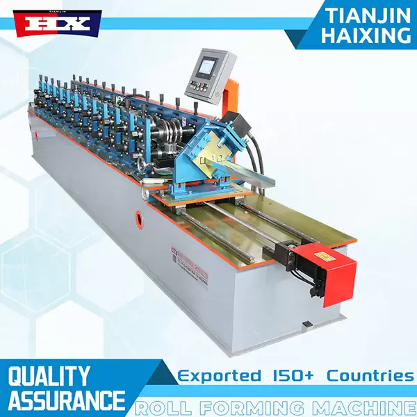 metal stud and track roll forming machine